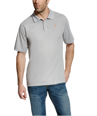 [10022001] MNS TEK SHORT SLEEVE POLO SILVER LINING