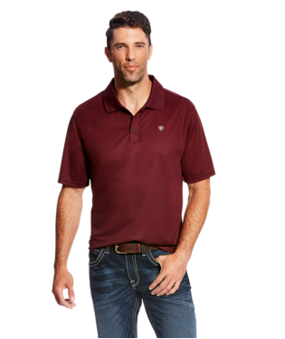 [10022856] MNS TEK SHORT SLEEVE POLO MAROON