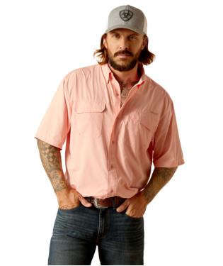 [10048735] MNS VENTTEK OUTBOUND SHORT SLEEVE SHIRT APRICOT BLUSH