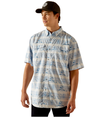 [10048736] MNS VENTTEK OUTBOUND SHORT SLEEVE SHIRT BLUE DAWN