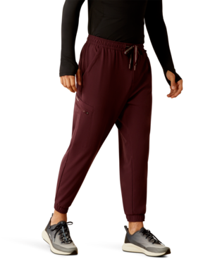 [10039705] MNS DREW CARGO STR JGR SCRUB PANTS WINE
