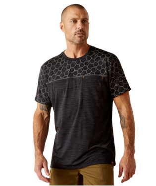 [10048976] MNS RBR EVOLUTION LOGO SHORT SLEEVE T SHIRT BLACK
