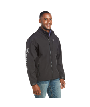 [10023322] MNS LOGO 2.0 SOFTSHELL JACKET BLACK