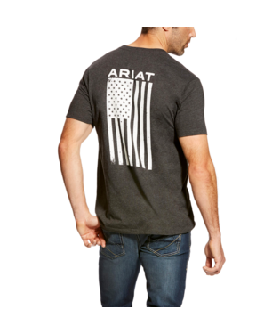 [10025209] MNS FREEDOM SHORT SLEEVE T SHIRT CHARCOAL HEATHER