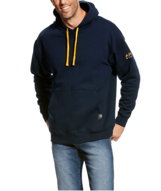[10023940] SWEATSHIRT, MNS REBAR WORKMAN HOODIE NAVY