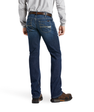 [10039282] Ariat Men's FR M7 Kelby Duralight Shoreway Stackable Straight Work Jeans 