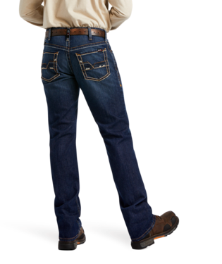 Ariat Men's FR M4 Relaxed DuraStretch Stillwell Bootcut Jean- Calder 