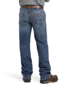 Ariat Men's FR M4 Relaxed Workhorse Boot Cut Jean- Flint