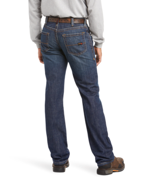 Ariat Men's FR M5 Slim Basic Straight Leg Jean- Shale