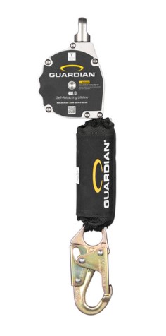 [10900] Halo Series 11' web retractable lifeline with HS snap hook, carabiner and swivel top - Personal SRLs
