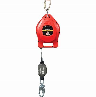 [32123] 100 FT fiber FabXCalibre SRL (Red Housing) - Overhead Anchored SRLs