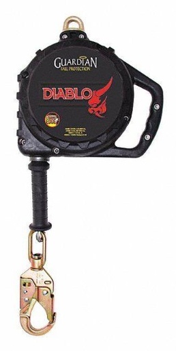 [4200200] SRL, CR3-EDGE, CLASS 2, SINGLE, 8FT, GALV CABLE, STEEL SNAP HOOK - Lead Edge Personal SRLs was 11076