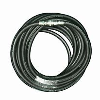 [H-100-3S] 100' X 3/8IN. BREATHING AIR HOSE-SCHRADER - FITTINGS