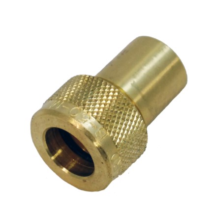 [HPBR049] NUT CGA-347 - HP BRASS - BRASS NUT