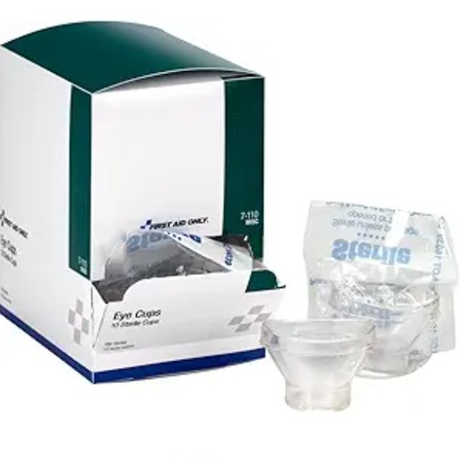 [7-110] Sterile Eye Cups, 10/box 