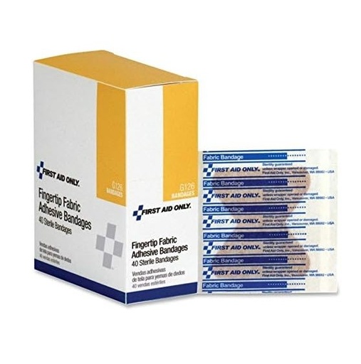 [G126] Fabric Fingertip Bandages, 40/box 