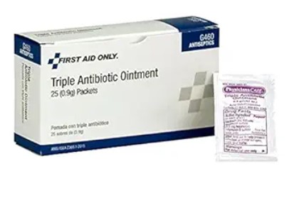 [G460] Triple Antibiotic Ointment, 25/box 