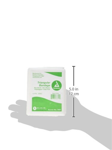 [4-007] 40"x40"x56" Non-Woven Triangular Bandage, 1/bag 