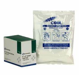 [M564-E] 6"x9" Instant Cold Pack, Large Size, 1/box