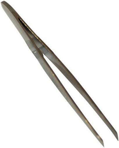[17-010] Forceps, Steel, 3.5"