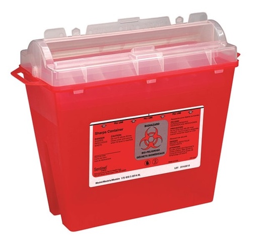[M943] Sharps Container, 5 qt.
