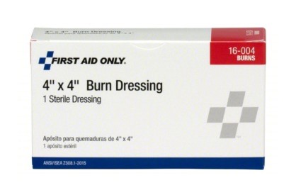 [16-004] 4"x4" Burn Dressing, 1/box 50/case