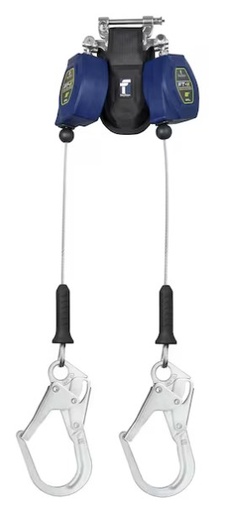 [82808TP3] 8' Cable FT-X Class 2 LE SRL, Twin-leg with Steel Rebar Hooks