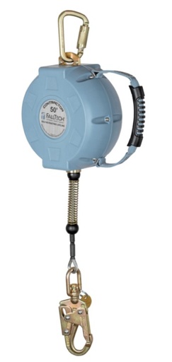 [727650C] 50' Galv Cable Contractor C SRL w/carabiner