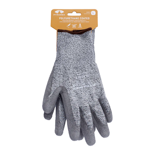 [GL402C5HTM] Polyurethane Glove - Hang Tagged -size Medium