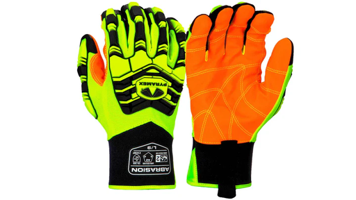 GL806HT-Pair Gloves High Impact TPR PVC Palm XL