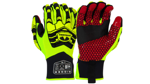 GL807HT-PAIR Gloves High Impact TPR Silicone Palm
