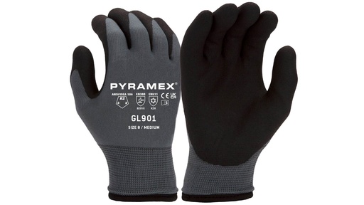 [GL901M] Gloves, 15g Nylon/7g Acrylic Liner HPT Dip Medium