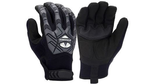[GL204HTL] Gloves TPR PVC Palm Patch H&L w TS Large