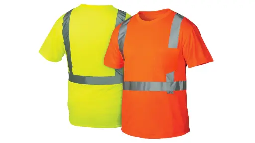 Pyramex RTS21 Type R Class 2 Safety Shirt - Hi-Vis Yellow or Orange