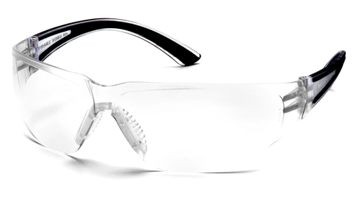 [SB3610ST] Glasses, Cortez - Clear H2X Anti-Fog - Black Temples