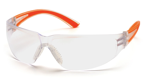 [SO3610S] Glasses, Cortez - Clear - Orange Temples