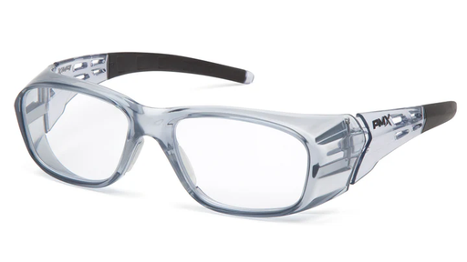 [SG9810R25] Glasses, Emerge Plus - Clear Full Reader Lens +2.5 - Gray
