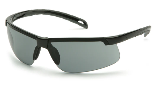 [SB8620DTM] Glasses, Ever-Lite - Gray H2MAX Anti-Fog - Black