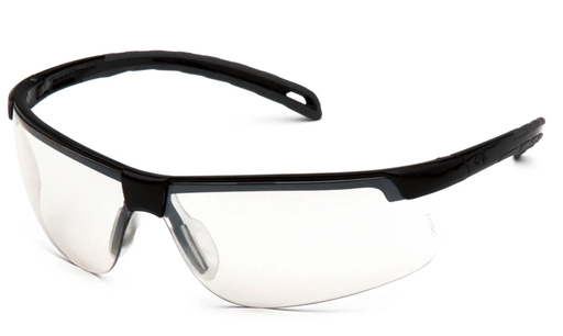 Pyramex Ever-Lite Half Frame Safety Glasses Black Frame - Clear, Gray and Infinity Blue lens
