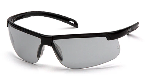 [SB8625DTM] Glasses, Ever-Lite - Light Gray H2MAX Anti-Fog - Black