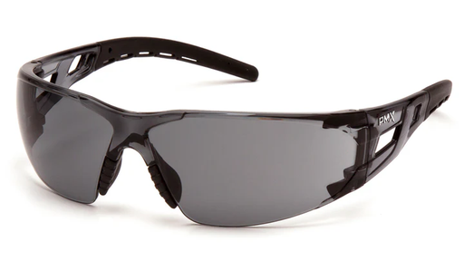 [SB10220ST] Glasses, Fyxate - Gray H2X Anti-Fog - Black Temples