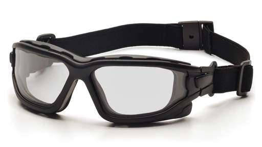 [SB7010SDNT] Glasses, I-Force Slim - Clear H2X Anti-Fog - Black