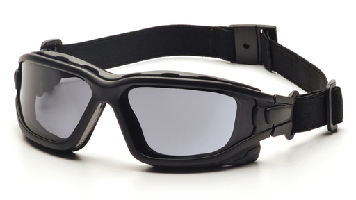 [SB7020SDNT] Glasses, I-Force Slim - Gray H2X Anti-Fog - Black