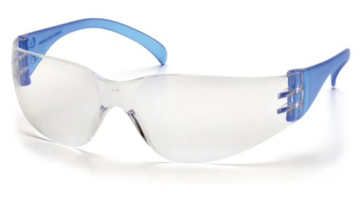 [SN4110S] Glasses, Intruder - Clear-Hardcoated - Blue Temples