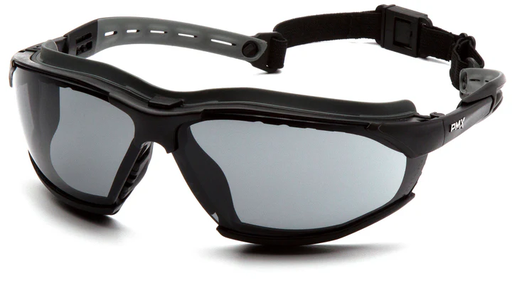 [GB9420STM] Glasses, Isotope - Gray H2MAX Anti-fog - Black