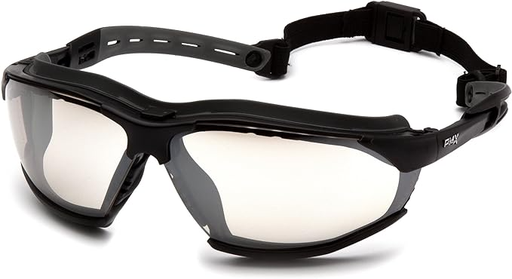 [GB9480ST] Glasses, Isotope - Indoor/outdoor Anti-fog - Black