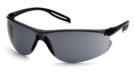 [S9720STM] Glasses, Neshoba - Gray H2MAX Anti-fog - Black