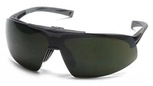 [SB4950STP] Glasses, Onix Plus - Clear H2X Anti-Fog Bottom Lens/ 5.0 IR Filter Flip Lens - Black