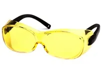 [S3530SJ] Glasses, OTS - Amber - Black