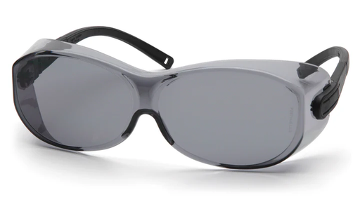 [S7520SJ] Glasses, OTS XL - Gray - Black